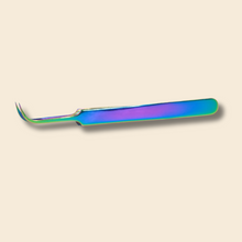 Load image into Gallery viewer, Rainbow CC Curve Tweezer - Model #117