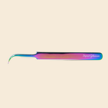 Load image into Gallery viewer, Rainbow CC Curve Tweezer - Model #117