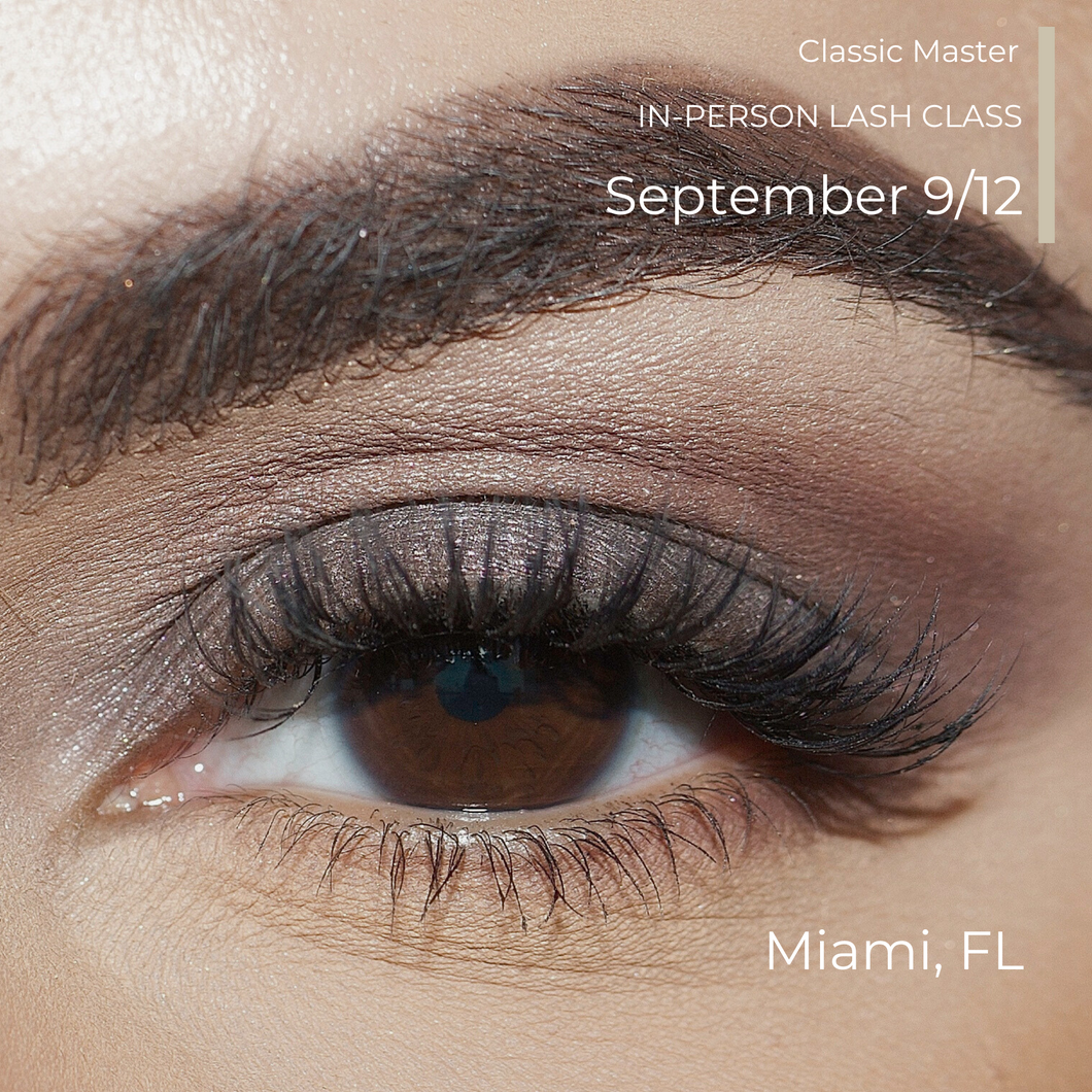 Classic Master Class Miami, FL September 9th-12th, 2024