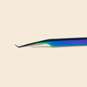 Rainbow Pinch Curve Tweezer - Model #116