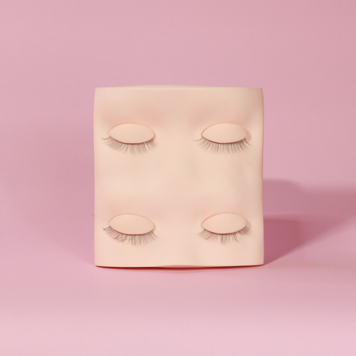 Lash Practice Mannequin Head - Removable Eyelids