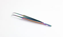 Load image into Gallery viewer, Classic Curved Rainbow Tweezer - Model #120