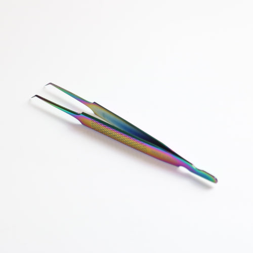 Lash Tweezers - 45 Degree Rainbow Tweezer