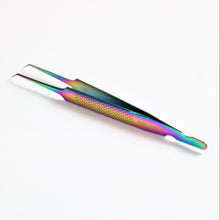 Load image into Gallery viewer, Lash Tweezer Bundle - Rainbow Tweezers with case